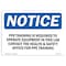 Signmission OSHA Sign, PPE Training Is Required To Operate Equipment, 14in X 10in Decal, 14" W, 10" H, Landscape OS-NS-D-1014-L-17778 - alternate 1